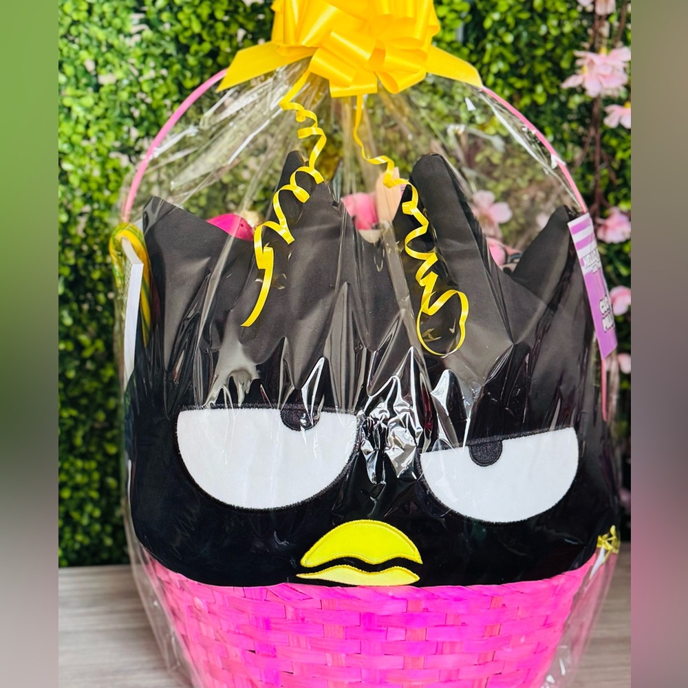 New Badtz-Maru Pillow Plush Gift Basket